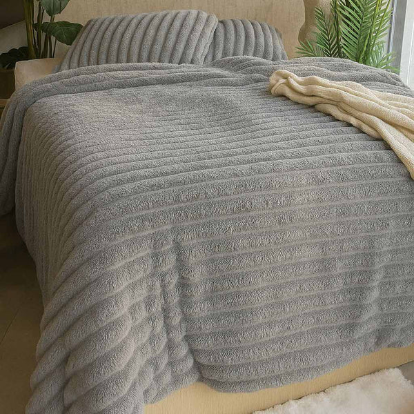 Winter Flannel Duvet Cover Set - Arden