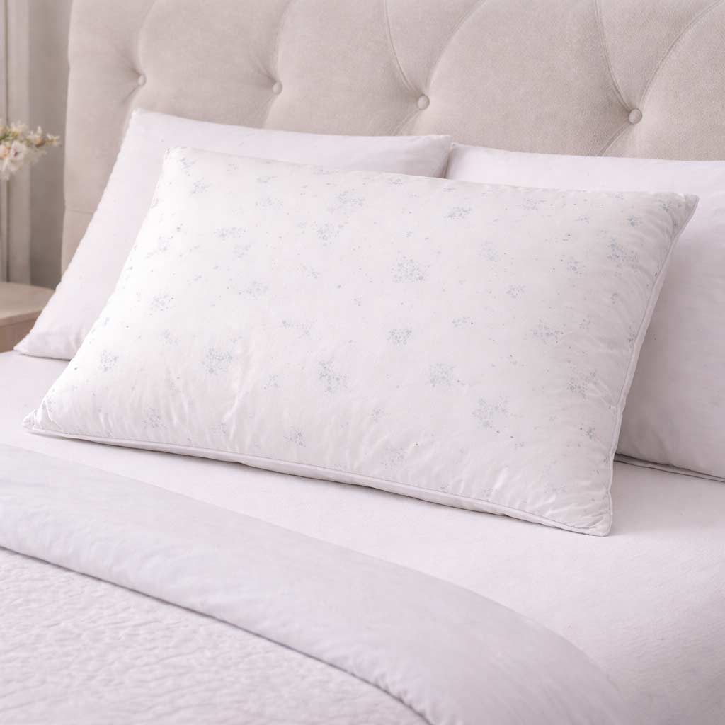 Premium 100% Cotton Down Proof Border Pillow - Celestine – Rezlan Home