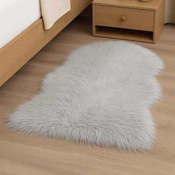 Fluffy Faux-Fur Area Rug - Belvoir