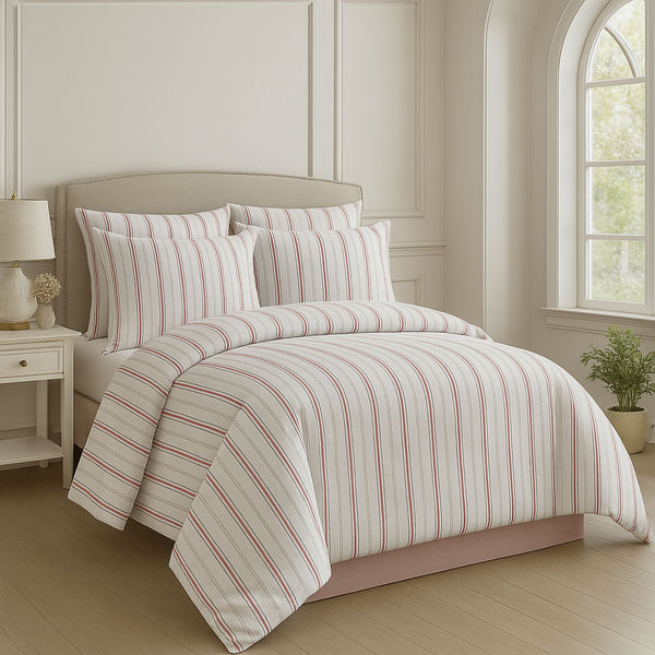 Spring/Summer 100% cotton Duvet Cover Set - Rosecliff