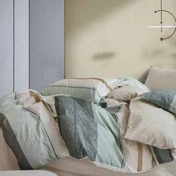 Spring/Summer 100% cotton Duvet Cover Set - VerdeLoom