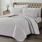 Spring/Summer Quilted Bedspread Set - Valemont Damask