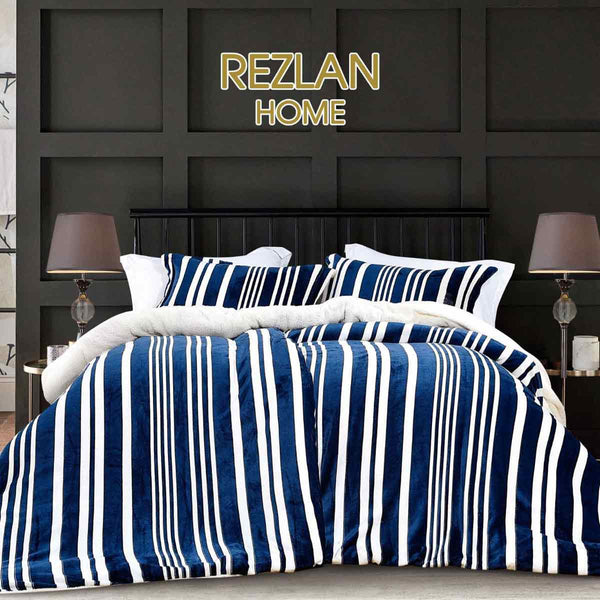 Single Size Winter Flannel Comforter Set - Nautica | Désirée Collection
